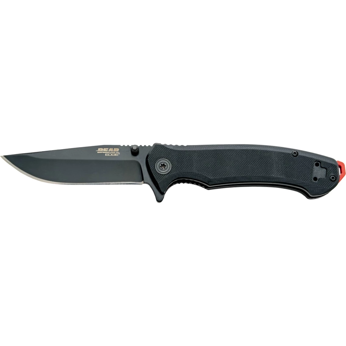 Outlet ๐ Bear & Son Cutlery 112 4-5/8 In. Black G10 Assisted Opener Knife With Black Blade โ