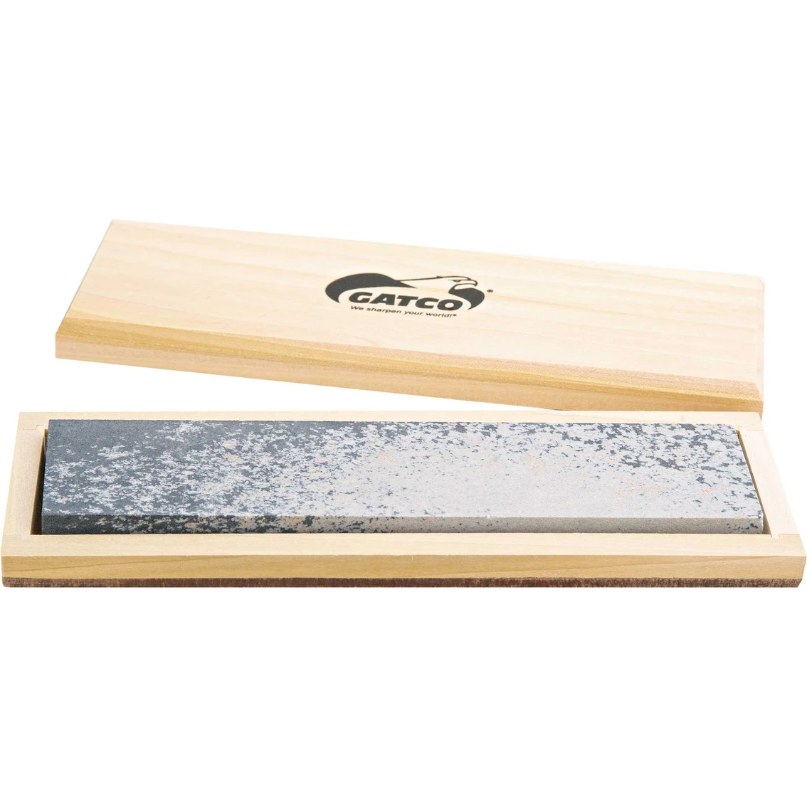 Best reviews of ๐ GATCO 8 In. 100% Natural Soft Arkansas Stone In Wood Storage Box ๐