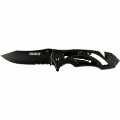 Best reviews of 🔔 Ruko Ti Tactical Locking Liner Rescue Folding Knife ⌛
