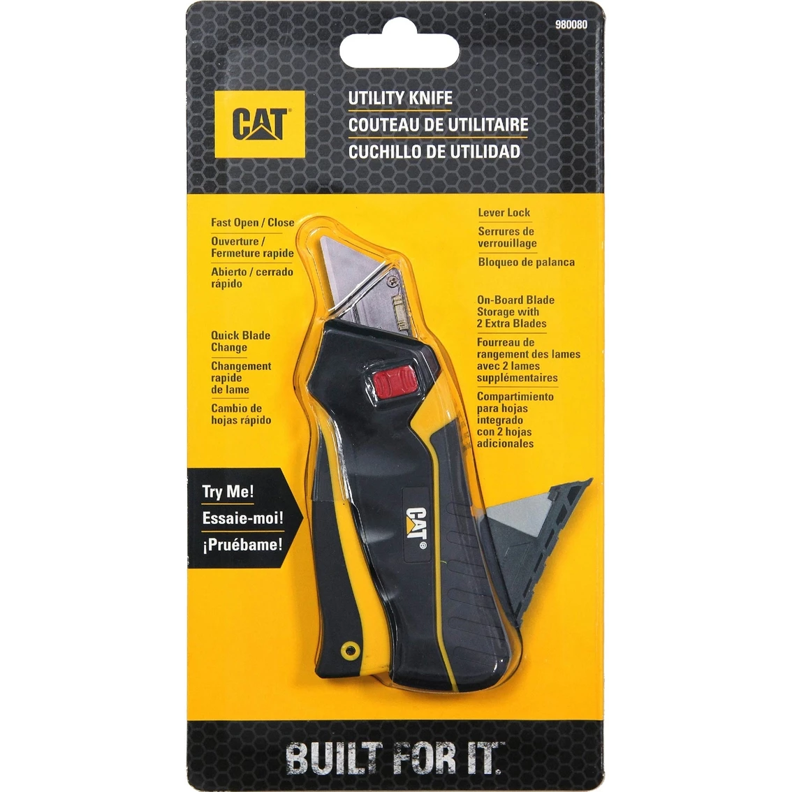 Best reviews of ⭐ CAT 980080 Safety Squeeze Utility Knife ⌛