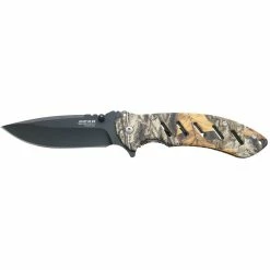 New ⌛ Bear & Son Cutlery Brisk Black Blade Realtree Edge Frame Lock Folding Knife 😀