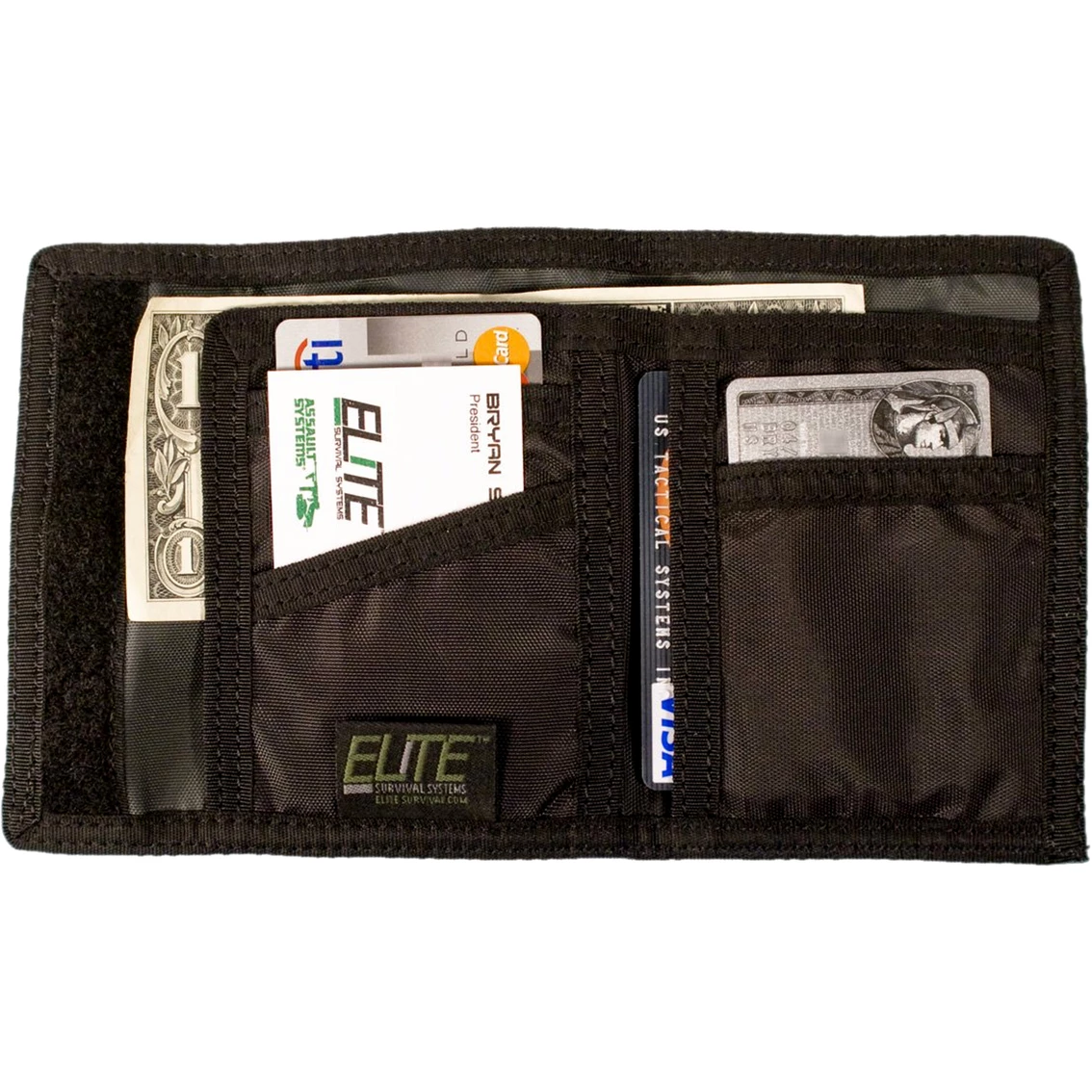 New โ๏ธ Elite Survival Elite Tri Fold ID Wallet ๐ฅ
