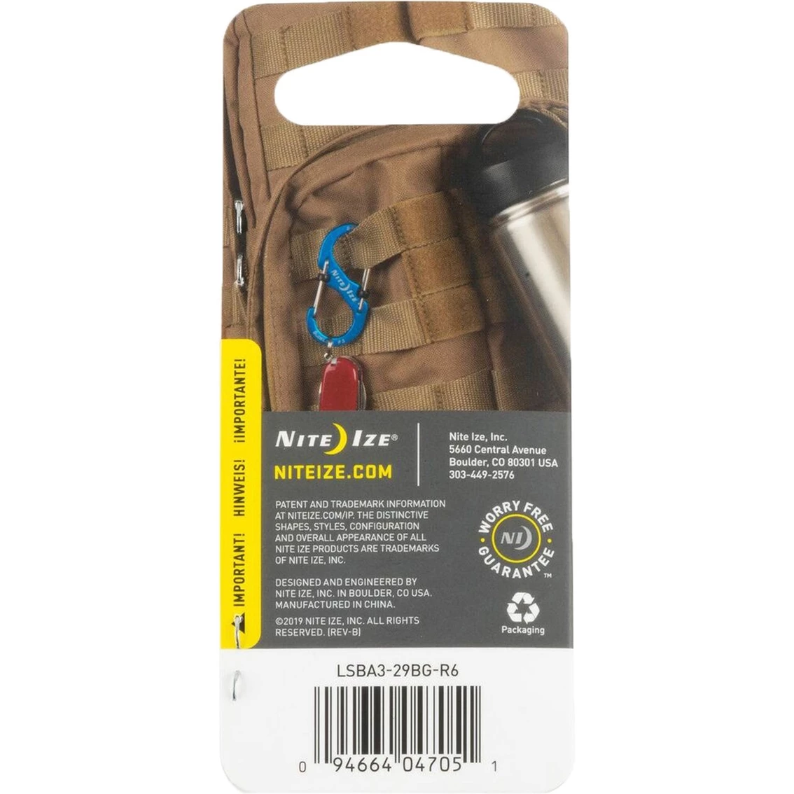 Cheapest 🎁 Nite Ize S Biner Slidelock Aluminum #2 Coyote 🤩 - Image 5