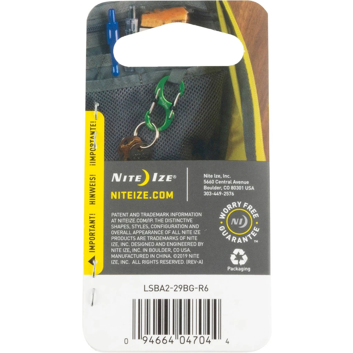 Cheapest 🎁 Nite Ize S Biner Slidelock Aluminum #2 Coyote 🤩 - Image 6