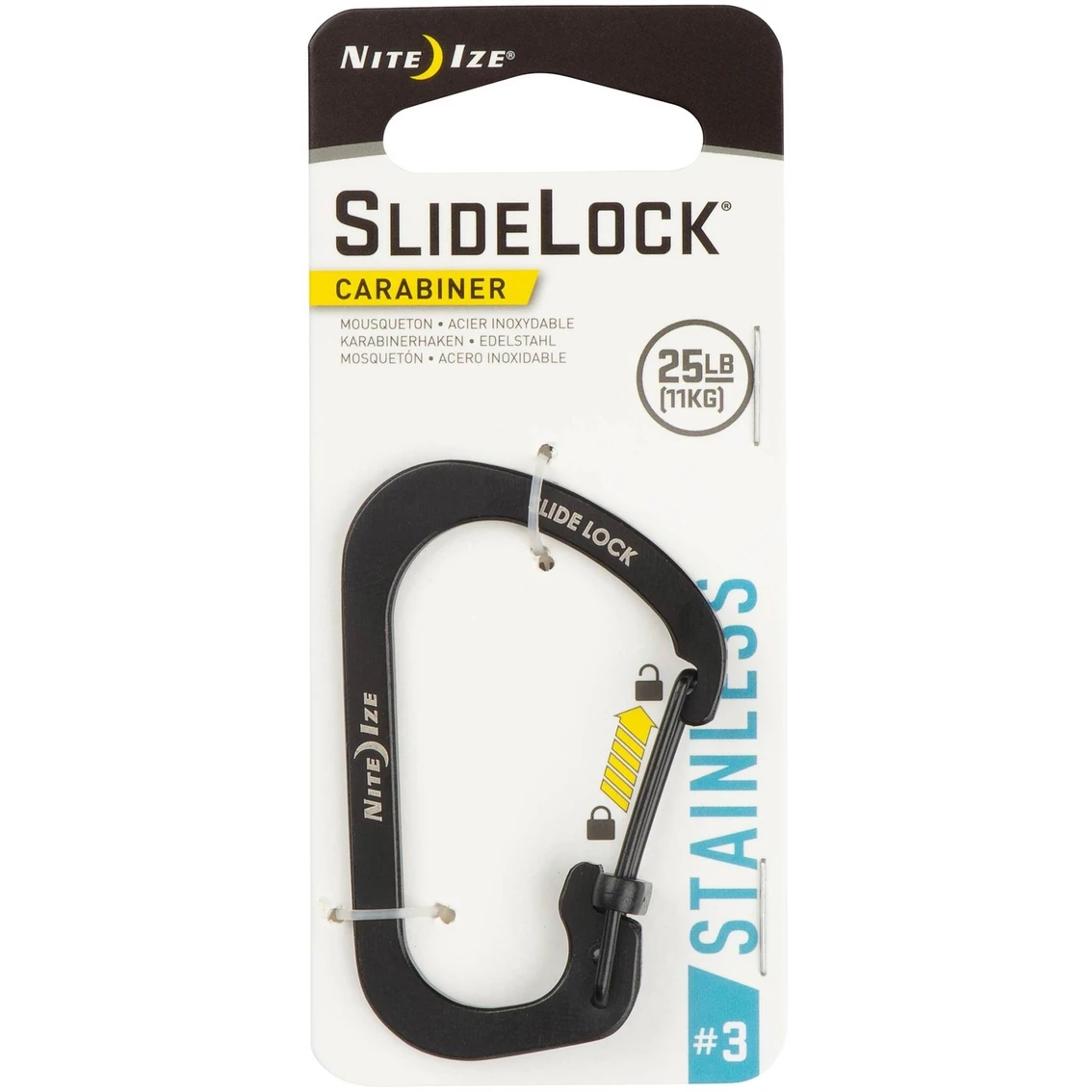 Coupon โ Nite Ize SlideLock Cbiner #3, Black โ