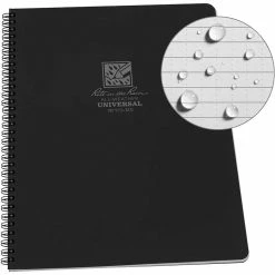 New 🥰 Rite In The Rain Maxi Spiral Black Notebook 😍