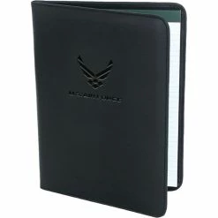 Cheap 😉 Mercury Tactical Gear Padfolio, Debossed Air Force Logo 👏