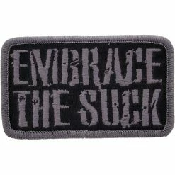 Cheap ✨ Brigade Qm Morale Patch: Embrace The Suck- Gray Scale 😀