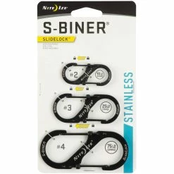 Cheap 🛒 Nite Ize S Biner SD Lock, Black 3 Pk. 🔥
