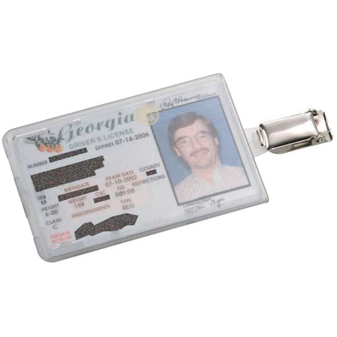 Discount ๐ Brigade QM 1 Card Polycarbonate ID Holder With Clip ๐
