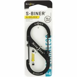 Buy ⌛ Nite Ize S Biner SlideLock #4, Black 🔥