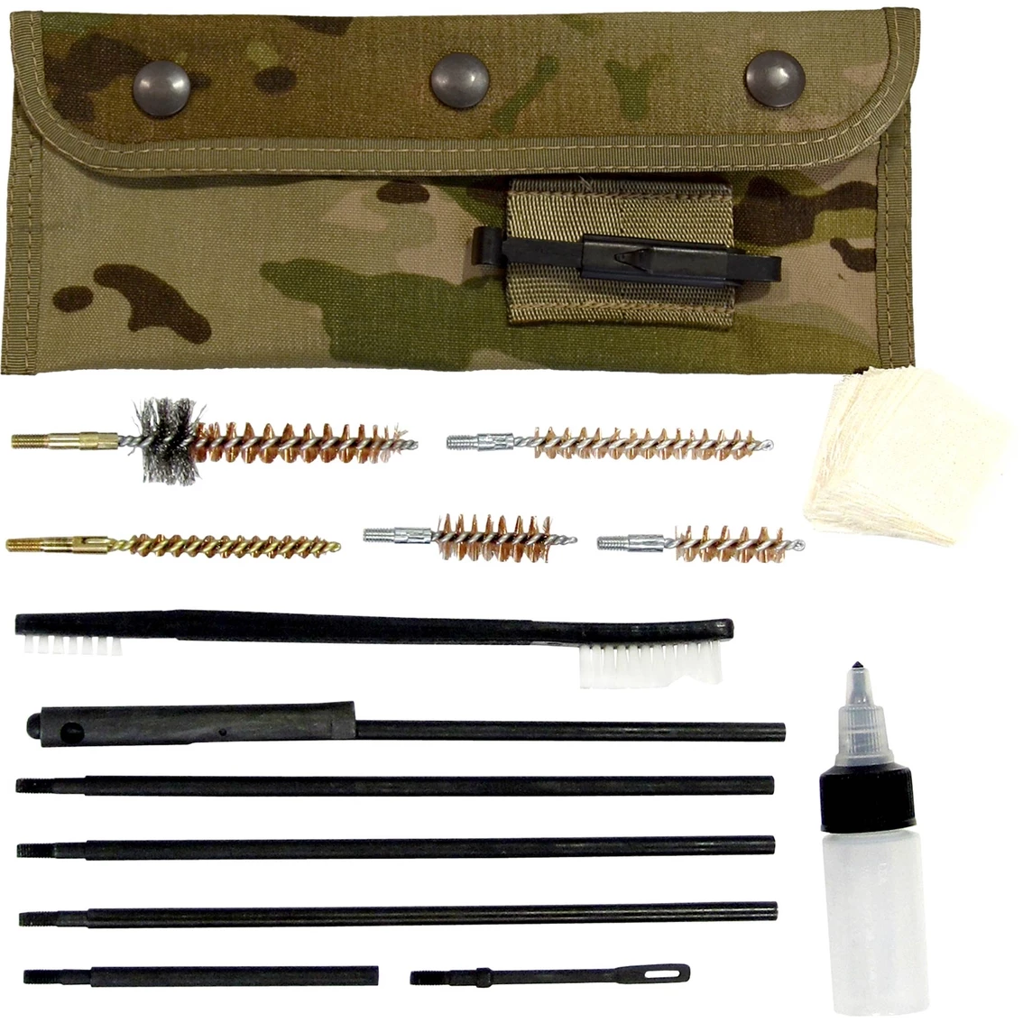Outlet ๐ Brigade QM BrigadeQM M4 Universal Military Rifle & Pistol Cleaning Kit-Multicam โค๏ธ