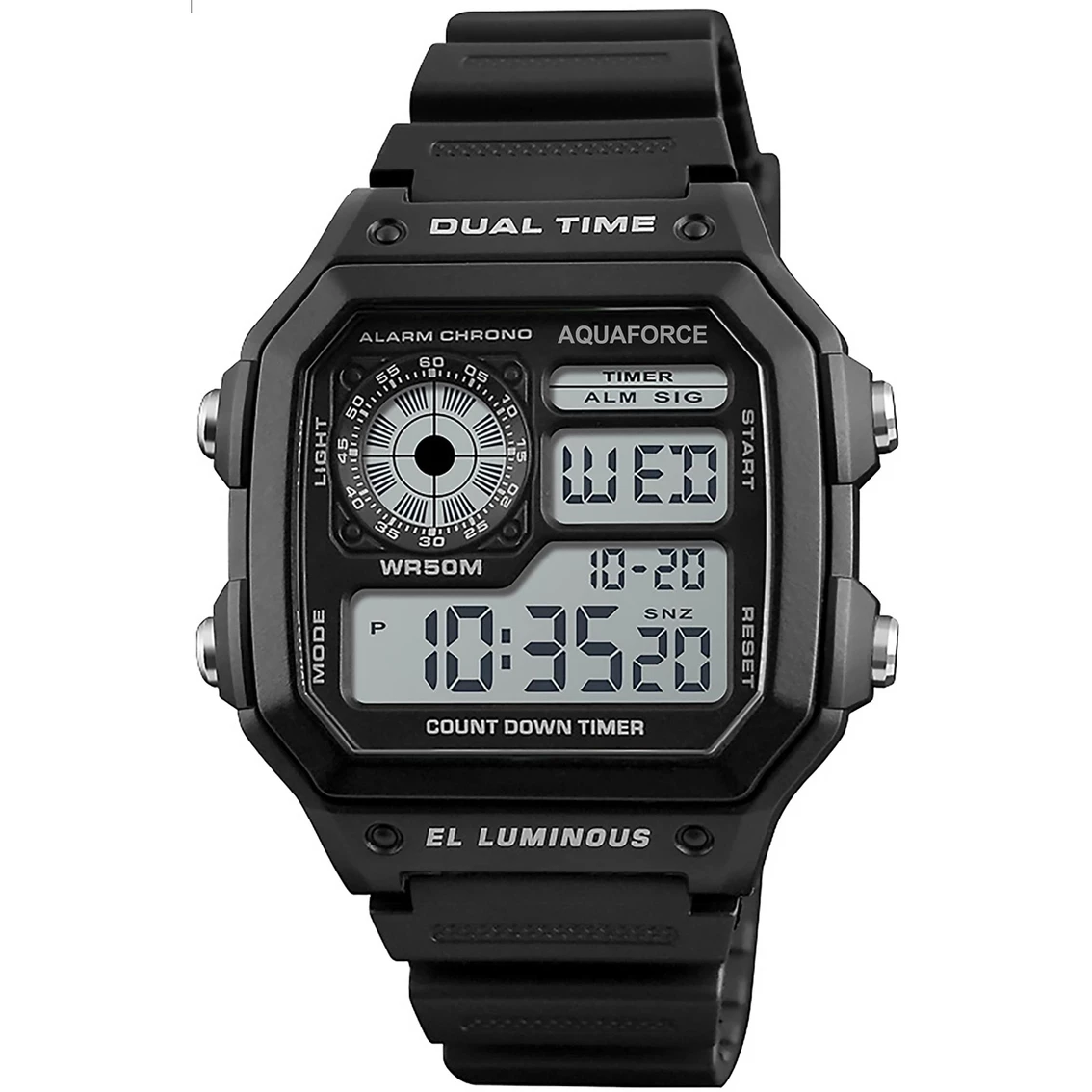 Best deal ๐ Aquaforce Men's Multi Functional Digital โ Watch 26-005 โค๏ธ