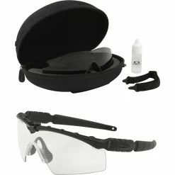 Hot Sale 😀 Oakley Matte Black Clear 👓 Sunglasses 11-138 ✨