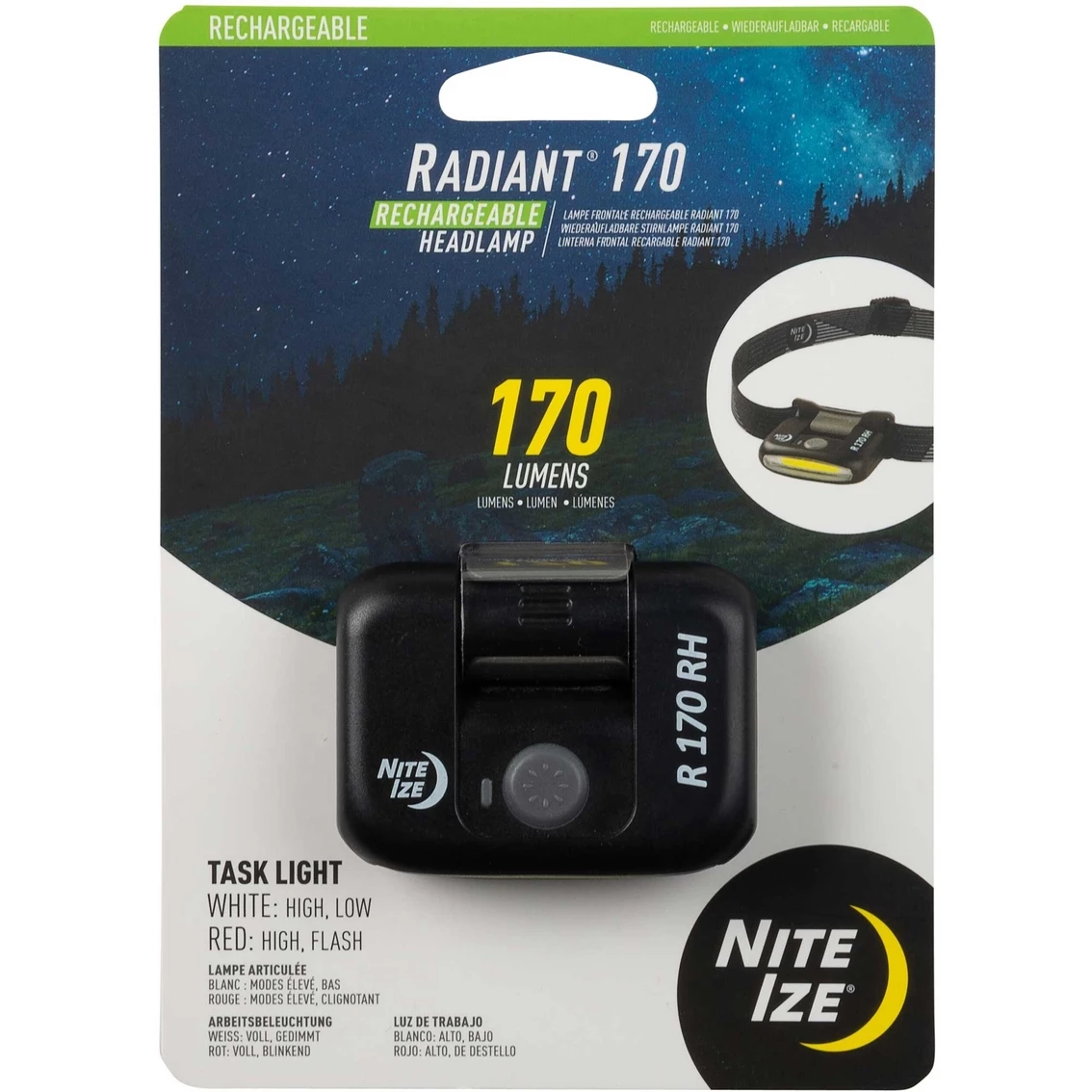 Top 10 🥰 Nite Ize Radiant 170 Rechargeable Headlamp-Coyote ✔️