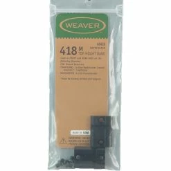 Budget 🎉 Weaver Model 418M Detachable Top Mount 2 Pc. Base 🌟