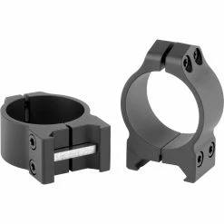 Promo ✔️ Warne Scope Mounts Maxima Permanent Attach Ring, 30mm, Low, Matte Finish 🛒