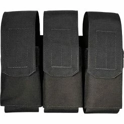 Deals 😍 Elite Survival Elite Tactical Systems Velcro Attach Triple Mac 10/.45 Stick Magazine Pouch 🔥